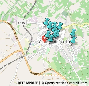 Mappa Via Arnaldo da Brescia, 76012 Canosa di Puglia BT, Italia (0.61308)