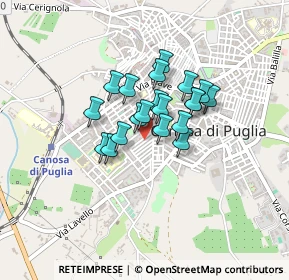Mappa Via Arnaldo da Brescia, 76012 Canosa di Puglia BT, Italia (0.291)