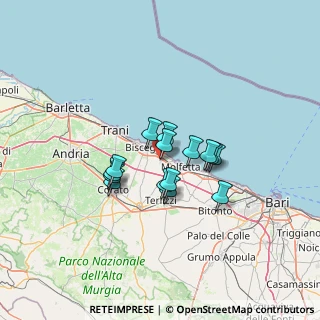 Mappa Via degli Industriali, 70056 Molfetta BA, Italia (9.82867)
