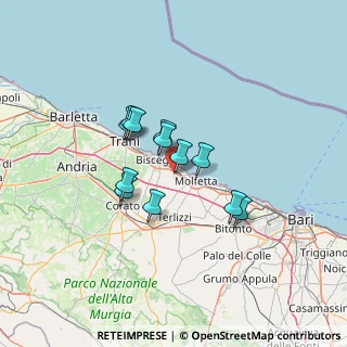 Mappa Via degli Industriali, 70056 Molfetta BA, Italia (10.27)