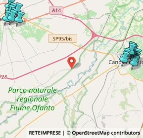 Mappa SP 91, 76012 Canosa di Puglia BT, Italia (7.915)