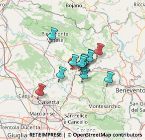 Mappa Via San Nicola, 82031 Amorosi BN, Italia (8.64923)