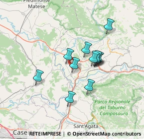 Mappa Via San Nicola, 82031 Amorosi BN, Italia (5.6775)