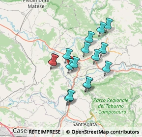 Mappa Via San Nicola, 82031 Amorosi BN, Italia (6.03125)