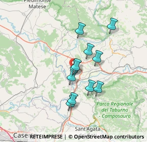 Mappa Via San Nicola, 82031 Amorosi BN, Italia (5.94182)