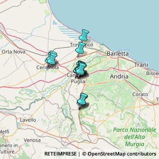 Mappa Via On, 76012 Canosa di Puglia BT, Italia (7.786)