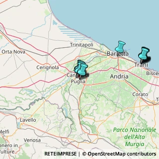 Mappa Via On, 76012 Canosa di Puglia BT, Italia (16.2615)