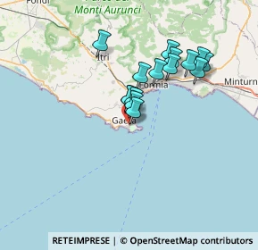 Mappa Piazza Trieste, 04024 Gaeta LT, Italia (5.98)