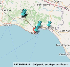 Mappa Piazza Trieste, 04024 Gaeta LT, Italia (14.74182)