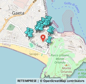 Mappa Piazza Trieste, 04024 Gaeta LT, Italia (0.3125)