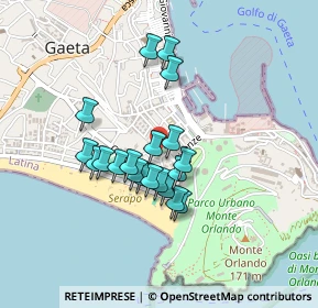 Mappa Piazza Trieste, 04024 Gaeta LT, Italia (0.3635)