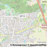 Map Telese Terme