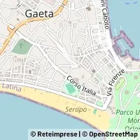 Kaart Gaeta