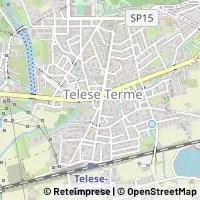 Mapa Telese Terme