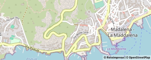 Mappa La Maddalena