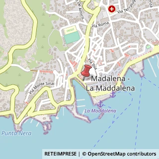 Mappa Via Montebello, 7, 07024 La Maddalena, Olbia-Tempio (Sardegna)