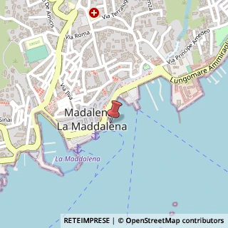 Mappa Banchina Medaglie d'Oro, snc, 07024 La Maddalena, Olbia-Tempio (Sardegna)