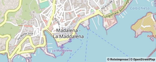 Mappa La Maddalena