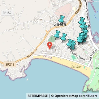 Mappa Via Livorno, 04024 Gaeta LT, Italia (0.6835)