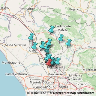Mappa 81040 Formicola CE, Italia (11.0335)