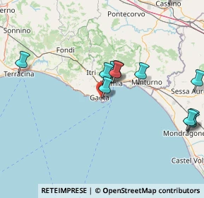 Mappa Penisola Gaetana, 04024 Gaeta LT, Italia (20.37308)