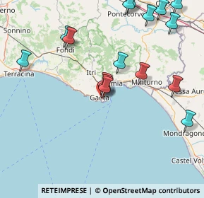 Mappa Penisola Gaetana, 04024 Gaeta LT, Italia (20.37563)