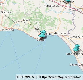 Mappa Penisola Gaetana, 04024 Gaeta LT, Italia (32.22083)