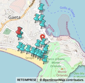 Mappa Penisola Gaetana, 04024 Gaeta LT, Italia (0.467)