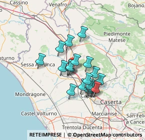 Mappa Via Armando e Luigi Fuoco, 81042 Calvi Risorta CE, Italia (10.212)