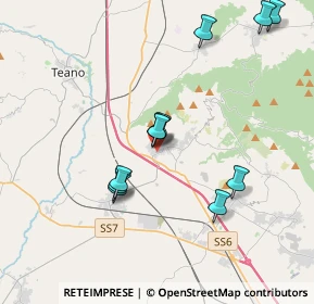 Mappa Via Armando e Luigi Fuoco, 81042 Calvi Risorta CE, Italia (3.97727)