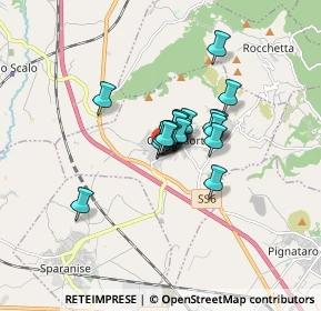 Mappa Via Armando e Luigi Fuoco, 81042 Calvi Risorta CE, Italia (0.943)