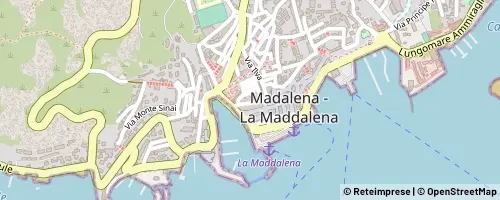 Mappa La Maddalena