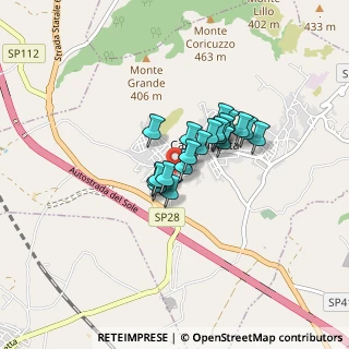 Mappa Via Bizzarri, 81042 Calvi Risorta CE, Italia (0.5375)