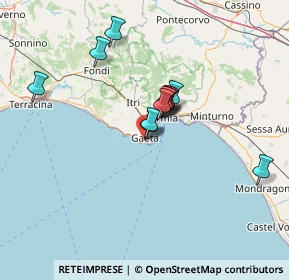 Mappa Via S. Nilo, 04024 Gaeta LT, Italia (11.43917)