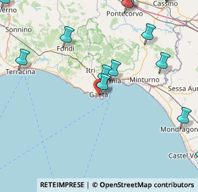 Mappa Via Belluno, 04024 Gaeta LT, Italia (25.93)