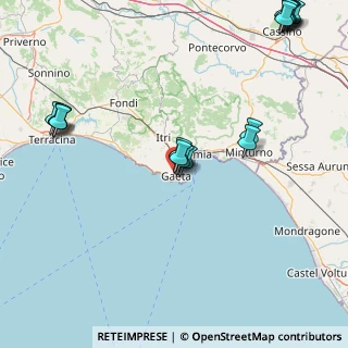 Mappa Via dei Larici, 04024 Gaeta LT, Italia (23.66706)