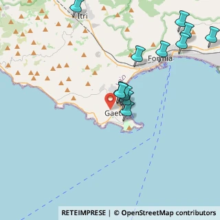 Mappa Via dei Larici, 04024 Gaeta LT, Italia (4.755)