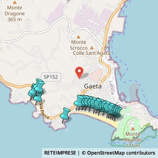 Mappa Via dei Larici, 04024 Gaeta LT, Italia (1.2785)