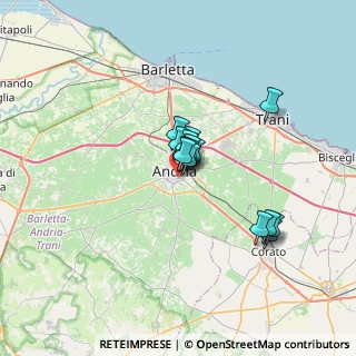 Mappa Via Augusto Righi, 76123 Andria BT, Italia (4.54)