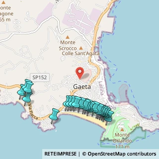 Mappa Via Cuostile, 04024 Gaeta LT, Italia (1.289)