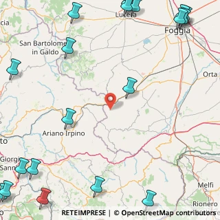Mappa Via Antonio Gramsci, 71020 Panni FG, Italia (33.0345)