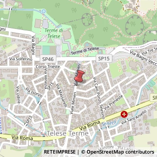 Mappa Viale Minieri, 220, 82037 Telese BN, Italia, 82037 Telese Terme, Benevento (Campania)