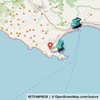 Mappa Via del Colle, 04024 Gaeta LT, Italia (4.574)