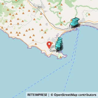 Mappa Via del Colle, 04024 Gaeta LT, Italia (3.35133)