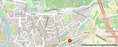 Mappa Telese Terme