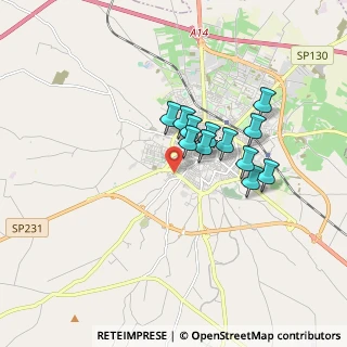 Mappa Via Goffredo Normanno, 76123 Andria BT, Italia (1.41083)
