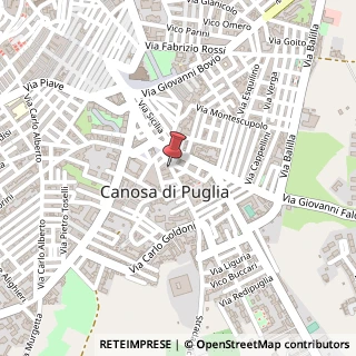 Mappa Via Santa Lucia 8, 8, 76012 Canosa di Puglia, Barletta-Andria-Trani (Puglia)