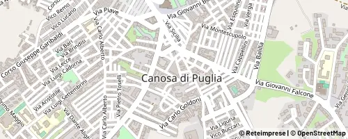 Mappa Canosa di Puglia