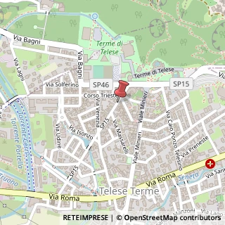 Mappa Via Cristoforo Colombo, 110, 82037 Telese Terme, Benevento (Campania)