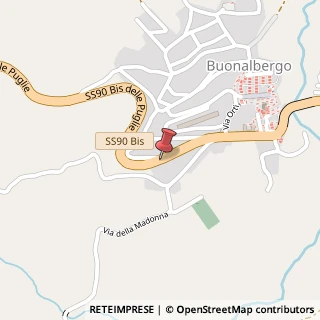 Mappa Via Nazionale, 1, 82020 Buonalbergo, Benevento (Campania)